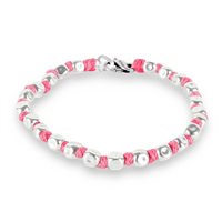Pulsera Spadarella Spadini in Plata SPBR003-18 FUCSIA